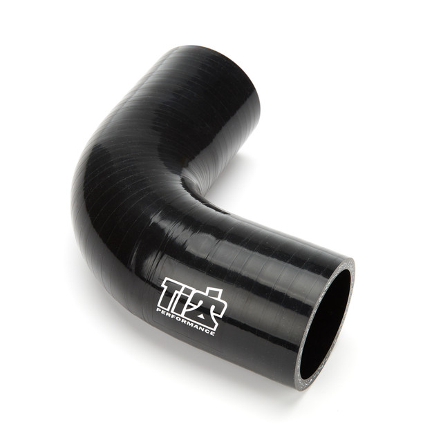 Ti22 Performance 90 Degree Bend 1-3/4in Silicon Hose Black TIP5167