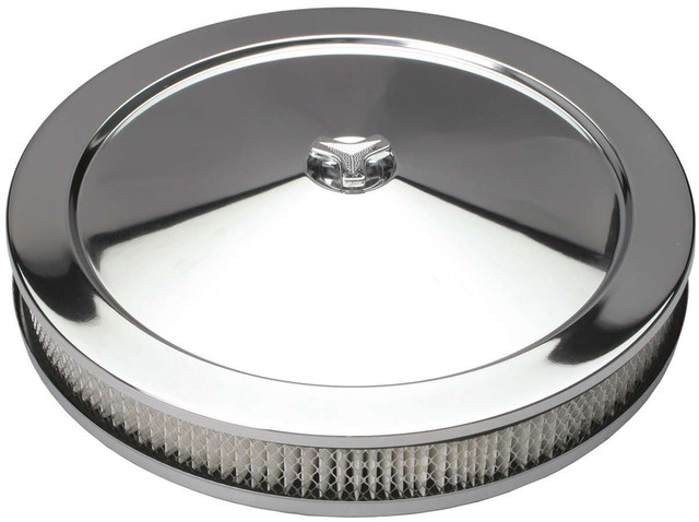 Trans-dapt 14in Flat Base Air Cleaner TRA2315