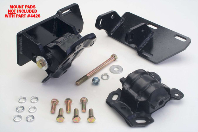 Trans-dapt SBC Into 4WD S-10 Conver Motor Mounts TRA4426