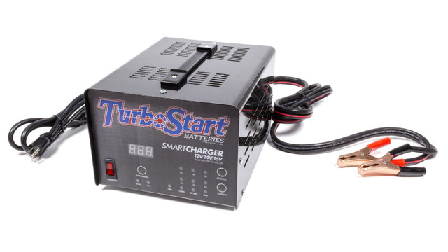 Turbo Start 110V Multi-Stage Charger 12V/14V/16/ Batteries TRBCHG25A