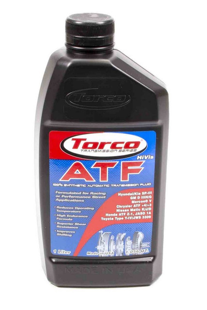 Torco ATF HiVis Synthetic Auto Trans Fluid TRCA220085CE