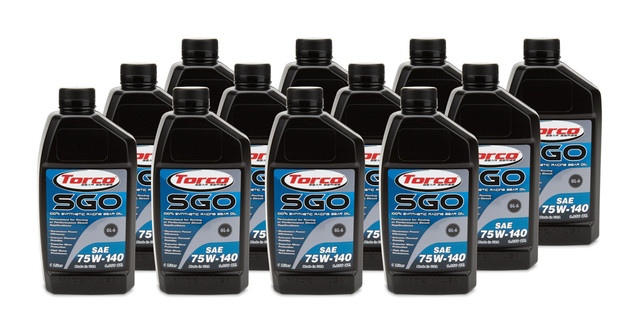 Torco SGO 75w140 Synthetic Racing Gear Oil Case/12 TRCA257514C