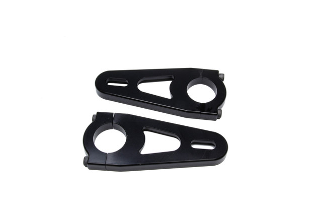 Triple X Race Components Tail Tank Clamps For Sprintcar Black TXRSC-CH-7250-BLK