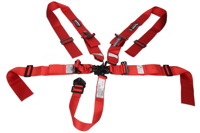 Ultra Shield Harness 5pt Red Indiv Shoulder Pull-Down ULTHB22032