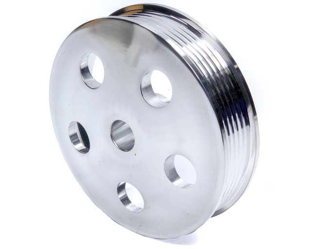 Unisteer Perf Products Serpentine Pulley - Polished Aluminum UNI8020710