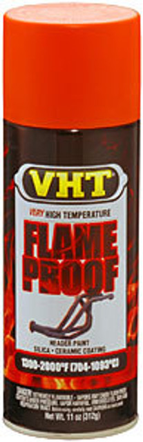 Vht Flat Orange Hdr. Paint Flame Proof VHTSP114