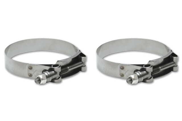 Vibrant Performance Stainless Steel T-Bolt C lamps (Pack of 2) - Clam VIB2803