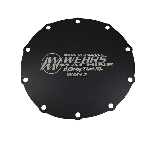 Wehrs Machine Ford 9in Cover Black Ano Aluminum. WEHWM12