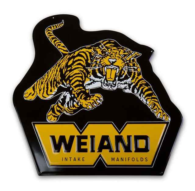 Weiand Weiand Metal Sign - Tiger WEI10009WND