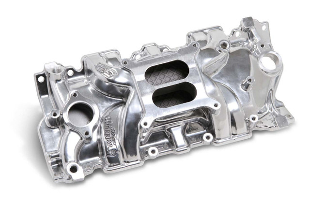 Weiand SBC Street Warrior Intake Manifold Polished WEI8120P