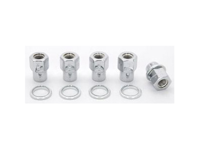 Weld Racing Lug Nuts 1/2in RH Open End w/Washers  (5pk) WEL601-1456