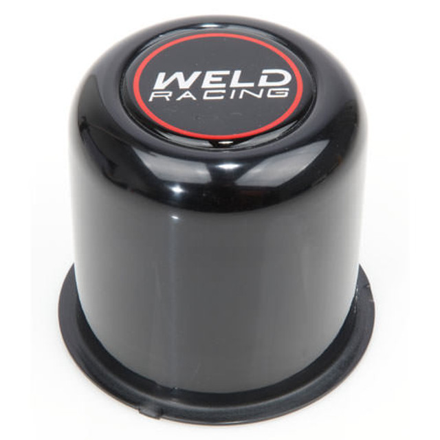 Weld Racing Center Cap - Push Thru. 3.16 OD Black WELP605-5083B
