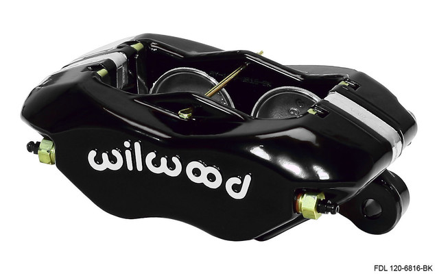 Wilwood Caliper Dynalite 0.810in Rotor 4 Piston Black WIL120-6816-BK