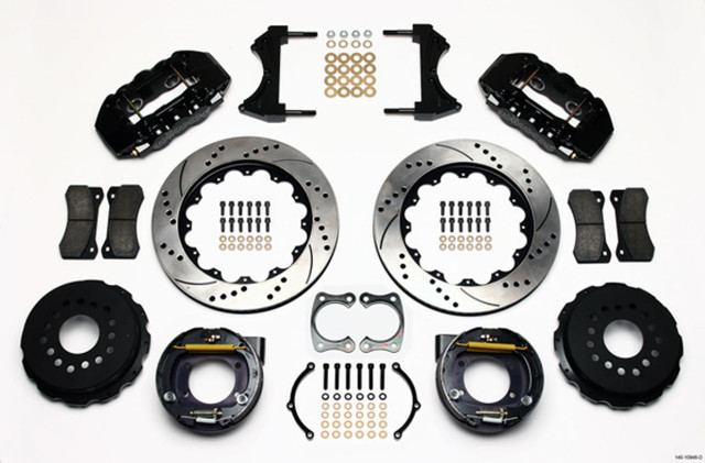 Wilwood Brake Kit Rear Big Ford New 2.50in Offset WIL140-10948-D