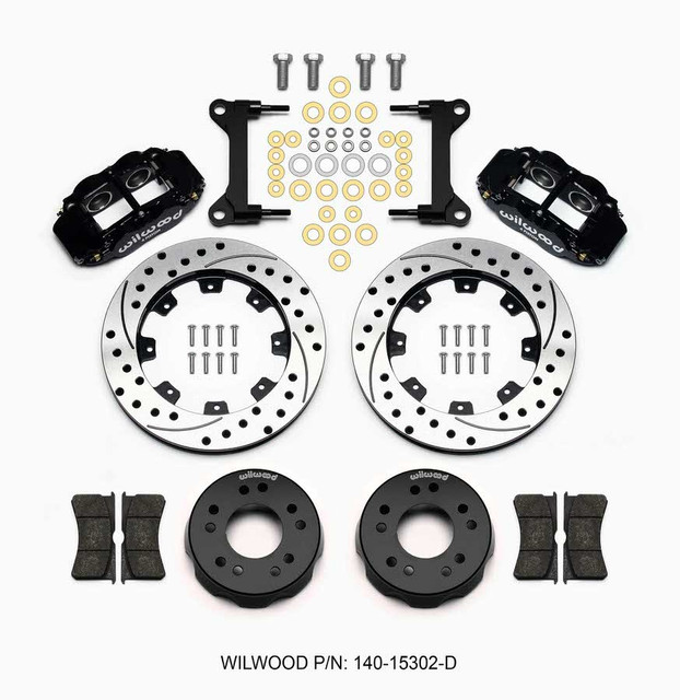 Wilwood Front Disc Brake Kit C10 Pro Spindle 12.19in WIL140-15302-D