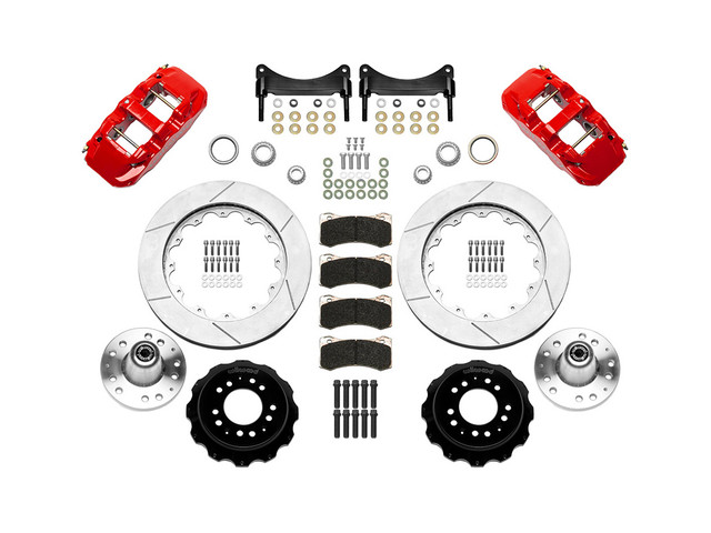 Wilwood Brake Kit Front 80-87 GM G-Body Aero 6 Red WIL140-16246-R