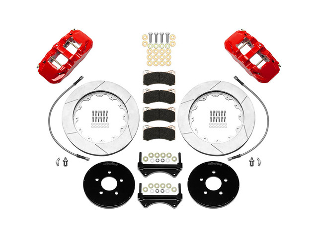 Wilwood Brake Kit Front 94-04 Mustang 5 Lug Aero 6 WIL140-16403-R