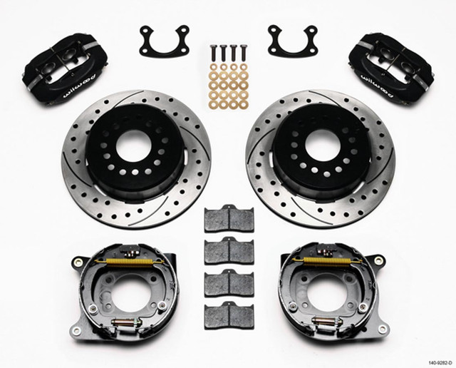 Wilwood P/S Park Brake Kit Small Ford 2.50in WIL140-9282-D