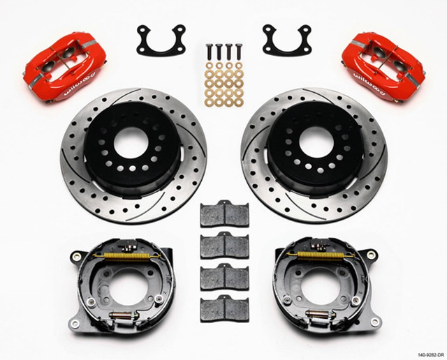 Wilwood P/S Park Brake Kit Small Ford 2.50in Offset WIL140-9282-DR