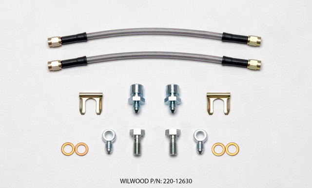 Wilwood Flexline Kit D154 10in x 3/8-24 IF 10mm Banjo WIL220-12630