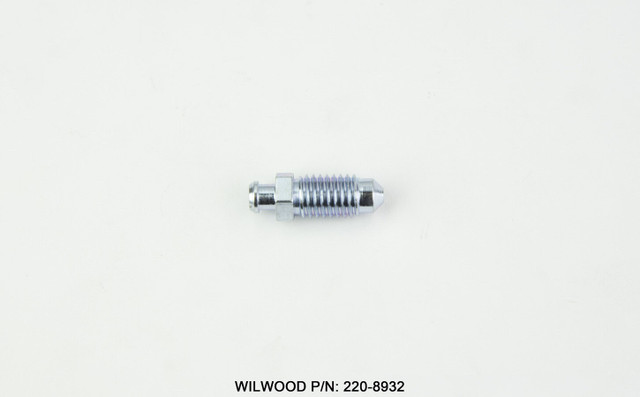 Wilwood Bleeder Screw Kit M10 x 1.50 x 1.09 OAL WIL220-8932