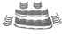 Sce Gaskets Sbc Oil Pan Gaskets - Dyno-Pak (10) 11096-10 Sce Gaskets Sbc Oil Pan Gaskets - Dyno-Pak (10) 11096-10
