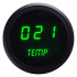 Intellitronix 2-1/16 LED Digital Water Temp Gauge 18-255 Degr (ITLM9113G)