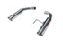 Pypes Performance Exhaust 24-   Mustang Pype Bomb Exhaust Chrome (PYPSFM91MS)