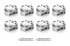 Race Tec Pistons SBF 351W Dish Piston Set .4.030 Bore -29.1cc (RTP1000504)
