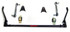 Ridetech Rear Musclebar Sway Bar 67-69 Gm F Body 11169102