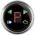 Autometer 2-1/16 Gauge Prndl+ Black Face Chrome Bezel 1460