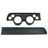 Autometer Direct Fit Gauge Panel Cougar 67-68 Black 2114