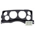 Autometer Direct Fit Gauge Panel Mustang 87-89 Black 2924