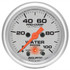 Autometer 2-1/16In U/L Water Press. Gauge W/Peak & Wa 4368