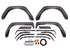 Bushwacker 97-06 Jeep Tj Flat Style Fender Flares 10920-07