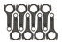 Callies 6.125 4330 Connecting Rod Set Gm Ls  2.100 U17175 Callies 6.125 4330 Connecting Rod Set Gm Ls  2.100 U17175