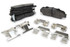 Centric Brake Parts Posi-Quiet Extended Wear Brake Pads With Hardwar 106.0503