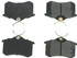 Centric Brake Parts Premium Semi-Metallic Br Ake Pads With Shims 300.034