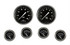 Classic Instruments Hot Rod 6 Gauge Set 2-5/8 Short Sweep Hr251Slf