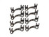 Comp Cams Bbc 7/16 Guide Plates Raised Type 4820-8 Comp Cams Bbc 7/16 Guide Plates Raised Type 4820-8