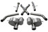 Corsa Performance 20-  Jeep Grand Cherokee 6.4L Cat Back Exhaust 21058