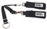 Crow Safety Gear Arm Restraints 2In Nylon Black Attaches On Arm 11574A2