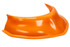 Dirt Defender Racing Products Hood Scoop Orange 3.5In Tall 10350