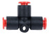 Dedenbear 1/4In Plastic Tubing Tee  Alt