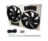 Derale Dual RAD Fan w/Alum Shroud Assembly DER16826