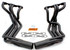 Dougs Headers Sbc Side Mount Headers - Black - 63-82 Vette D380-B