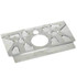 Diversified Machine Alum Rear Motor Plate Lw Src-2840