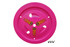 Dominator Race Products Wheel Cover Bolt-On Pink Real Style 1007-B-Pk