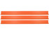 Dominator Race Products Dirt Rocker Set Flou Orange 3Pc 1100-Flo-Or