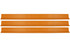 Dominator Race Products Dirt Rocker Set Orange 3Pc 1100-Or